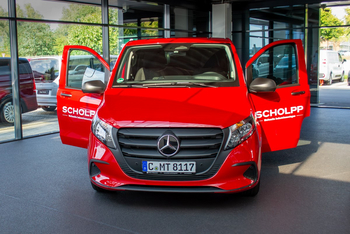 Seit August gehören sechs neue Transporter vom Typ Mercedes-Benz Vito zu unserem Fuhrpark.