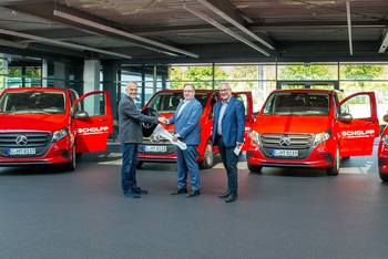 Seit August gehören sechs neue Transporter vom Typ Mercedes-Benz Vito zu unserem Fuhrpark.