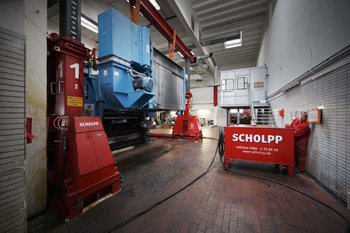 Maschinendemontage vom Industriedienstleister SCHOLPP