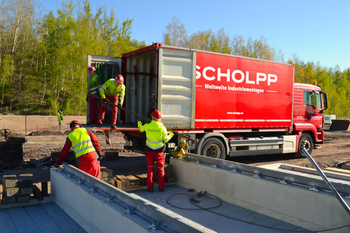 Transformatoren-Transporte nur mit SCHOLPP