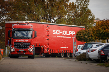 Arbeiten auf Berlins modernster Großbaustelle - als Lkw-Fahrer von SCHOLPP